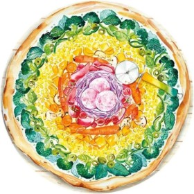 Puzzle Cerc Pizza, 500 Piese Ravensburger - 1